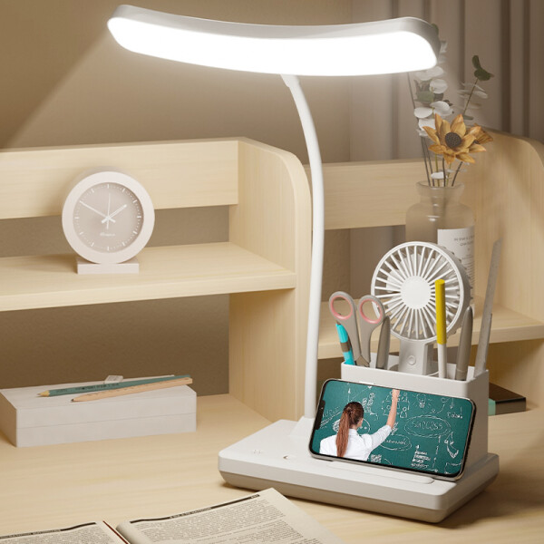 Lámpara LED recargable con portalápiz Lámpara LED recargable con portalápiz