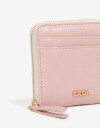 Billetera Zip Round Billetera Cuadradra - Rosa Claro