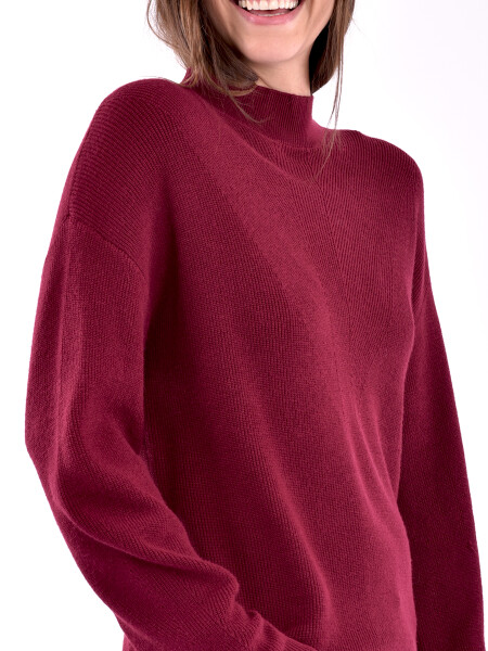 BUZO VIOLET BORDEAUX