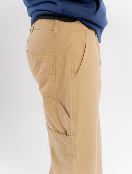 Pantalon carpintero caqui