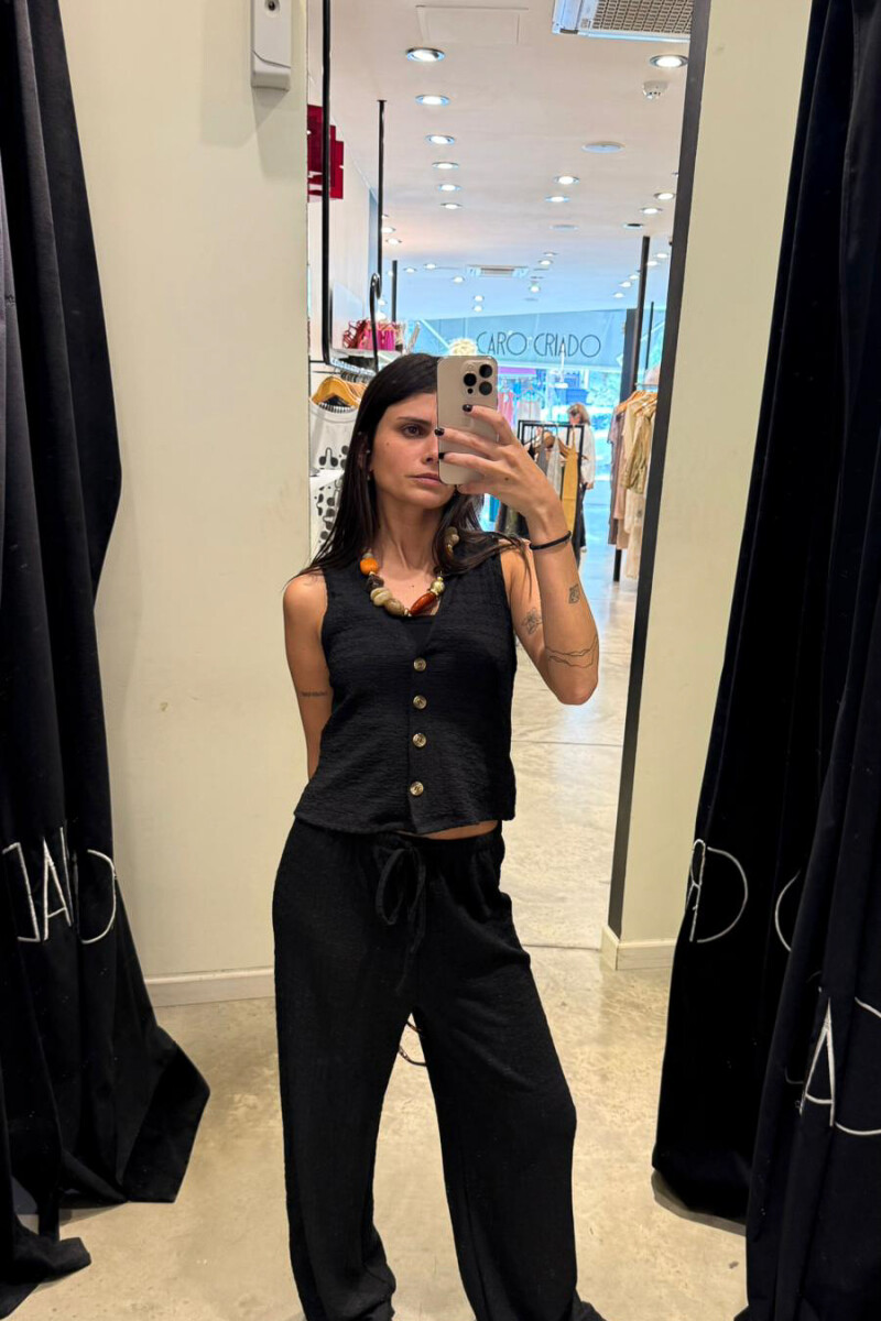 Pantalón Natsu NEGRO