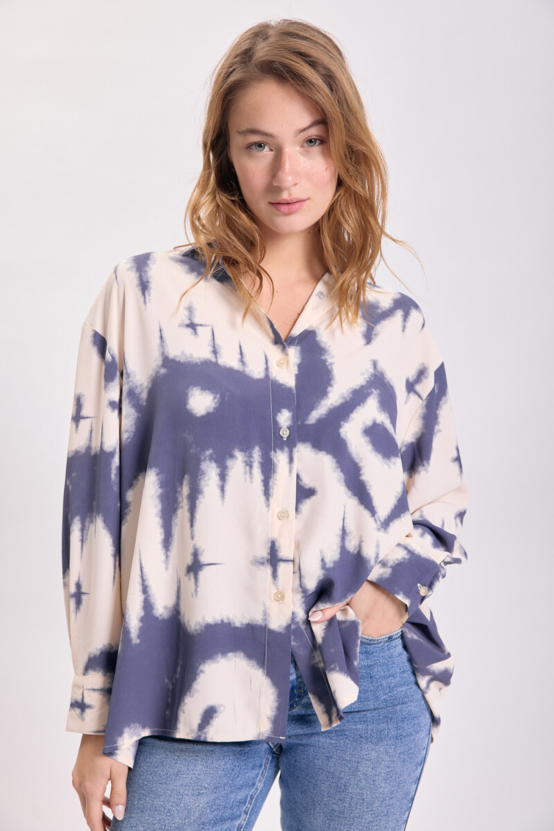 Camisa estampa - Blanco 