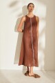 PRE VENTA VESTIDO BRISA Chocolate