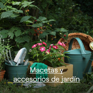 Macetas y accesorios Jardín
