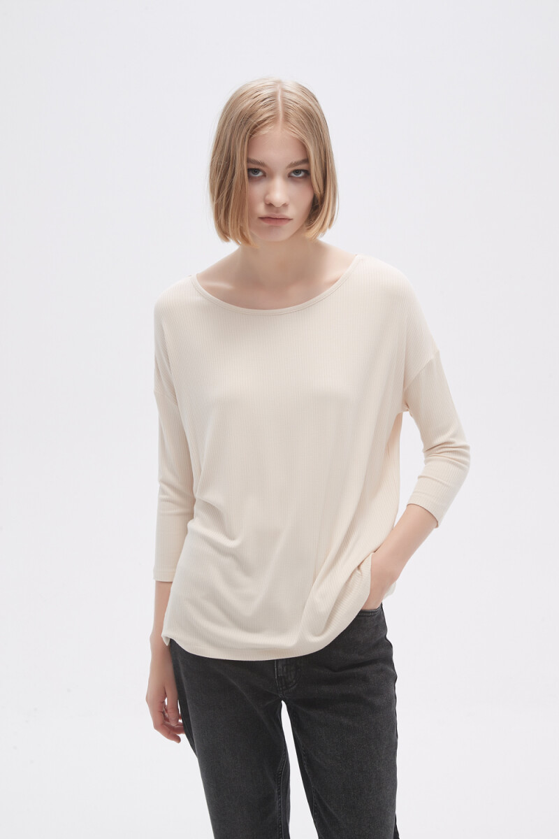 Remera Capachoas - Crudo / Natural 