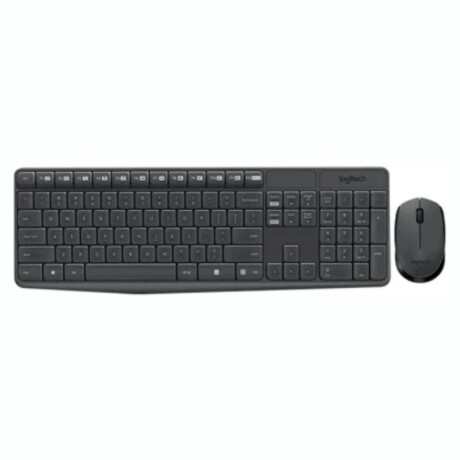 Teclado Inalámbrico LOGITECH MK235 + Mouse Inalámbrico - Black Teclado Inalámbrico LOGITECH MK235 + Mouse Inalámbrico - Black