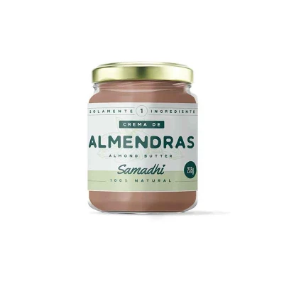 Crema De Almendras Samadhi 235g Crema De Almendras Samadhi