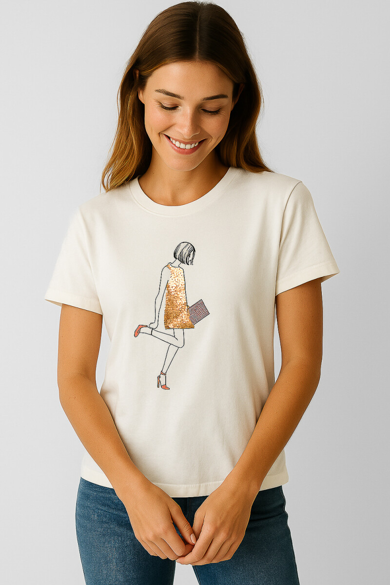 Remera Bodine - Estampado 1 