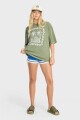 REMERA WAVE STAMP SS TEE M-militar