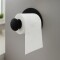 Porta papel con ventosa NEGRO