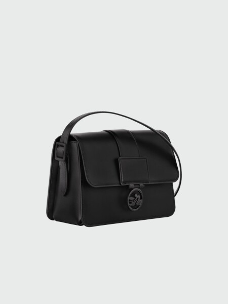 Longchamp -Bolso de hombro M, Box-Trot Negro