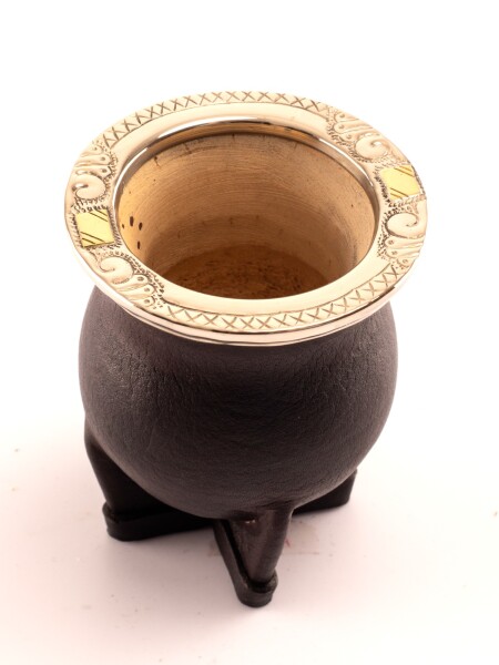 Mate de Alpaca y Bronce Y1