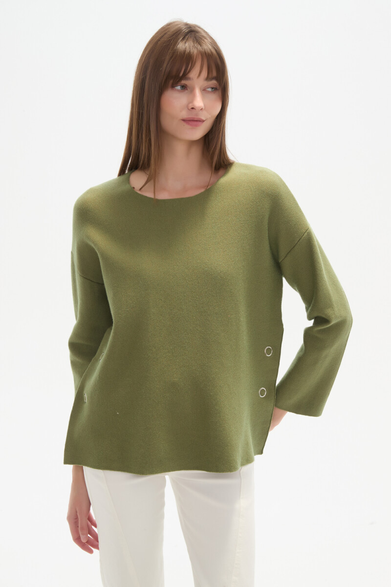 Sweater Inna - Verde Oliva 