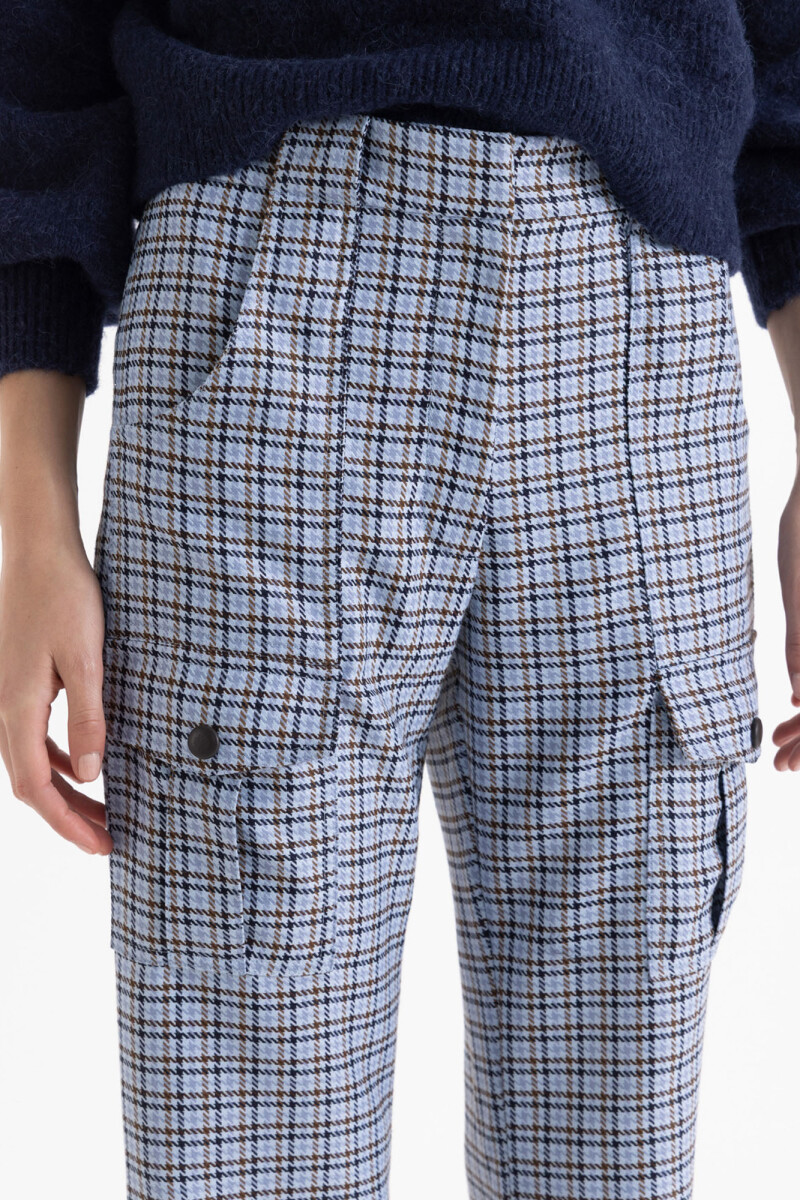 PANTALON LUNA Celeste