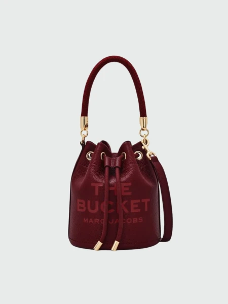 Marc Jacobs -Bolso bombonera, The Bucket Bordó