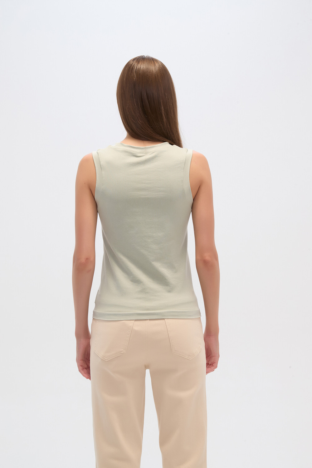 Musculosa Rerti Verde Palido