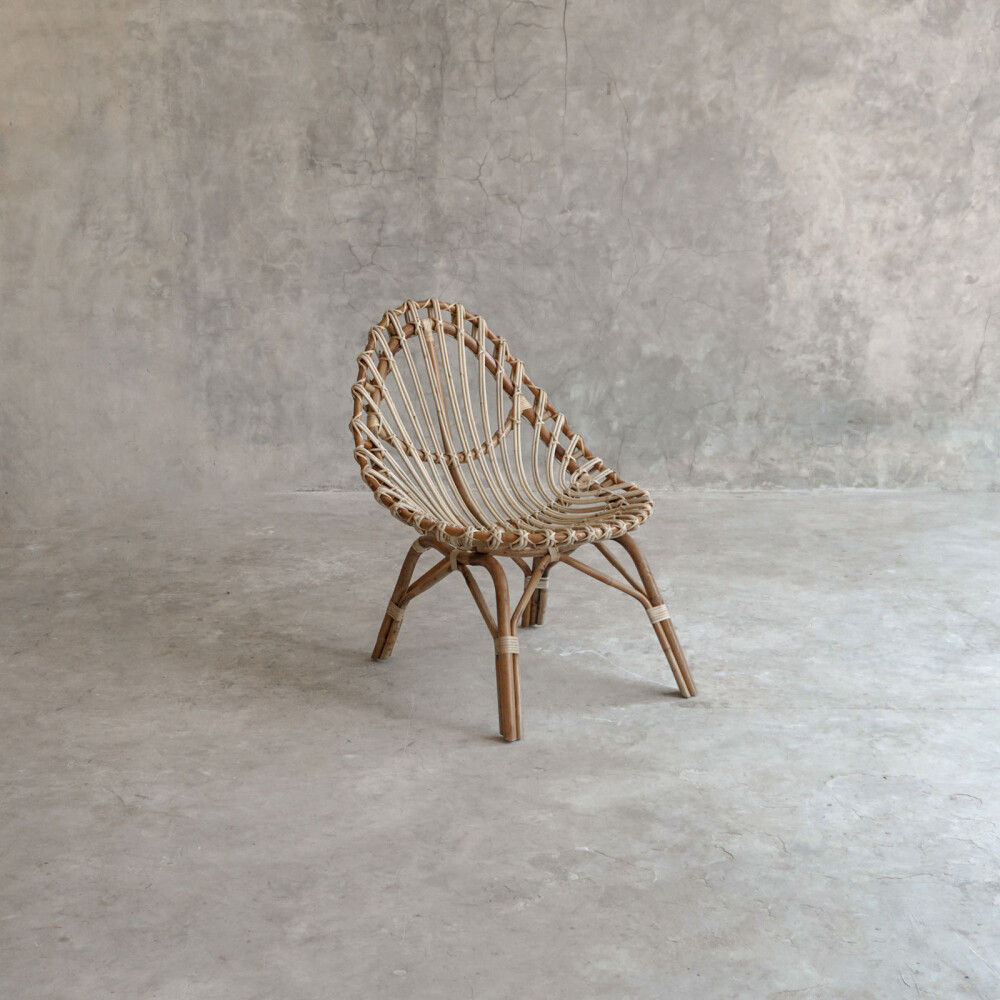 BUTACA RATTAN MARRON MOJAVE MARRON CLARO