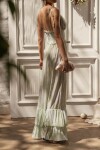 VESTIDO SERENELLA SUMMER MAXI GREEN SPRING BOUQUET VESTIDO SERENELLA SUMMER MAXI GREEN SPRING BOUQUET