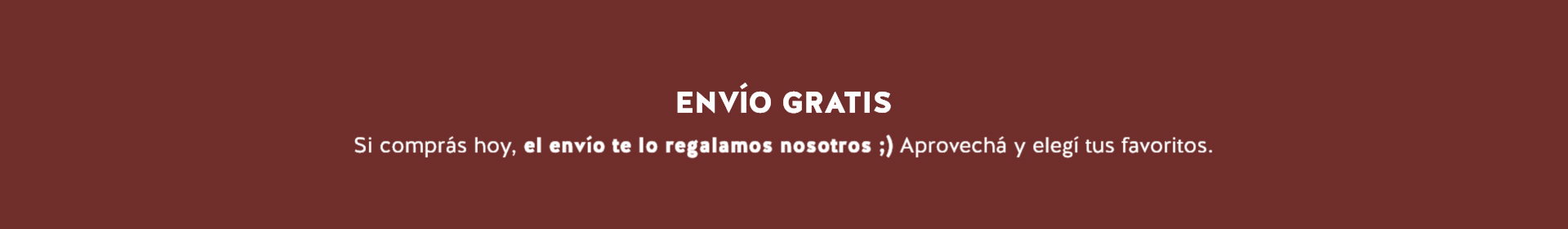 ENVIO GRATIS