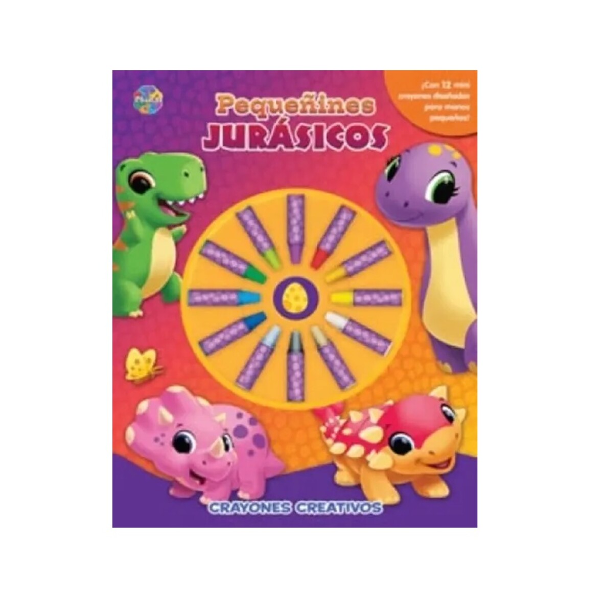 CRAYONES CREATIVOS-JURASSIC JUNIORS 