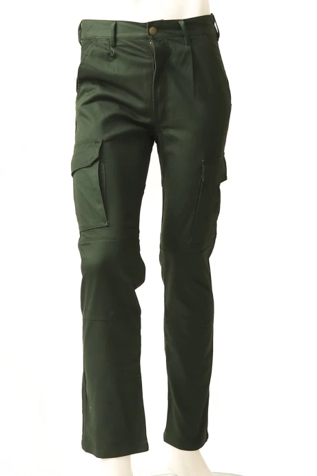 Pantalón brin cargo Verde bosque