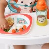 Plato con divisiones BUBA animales mono
