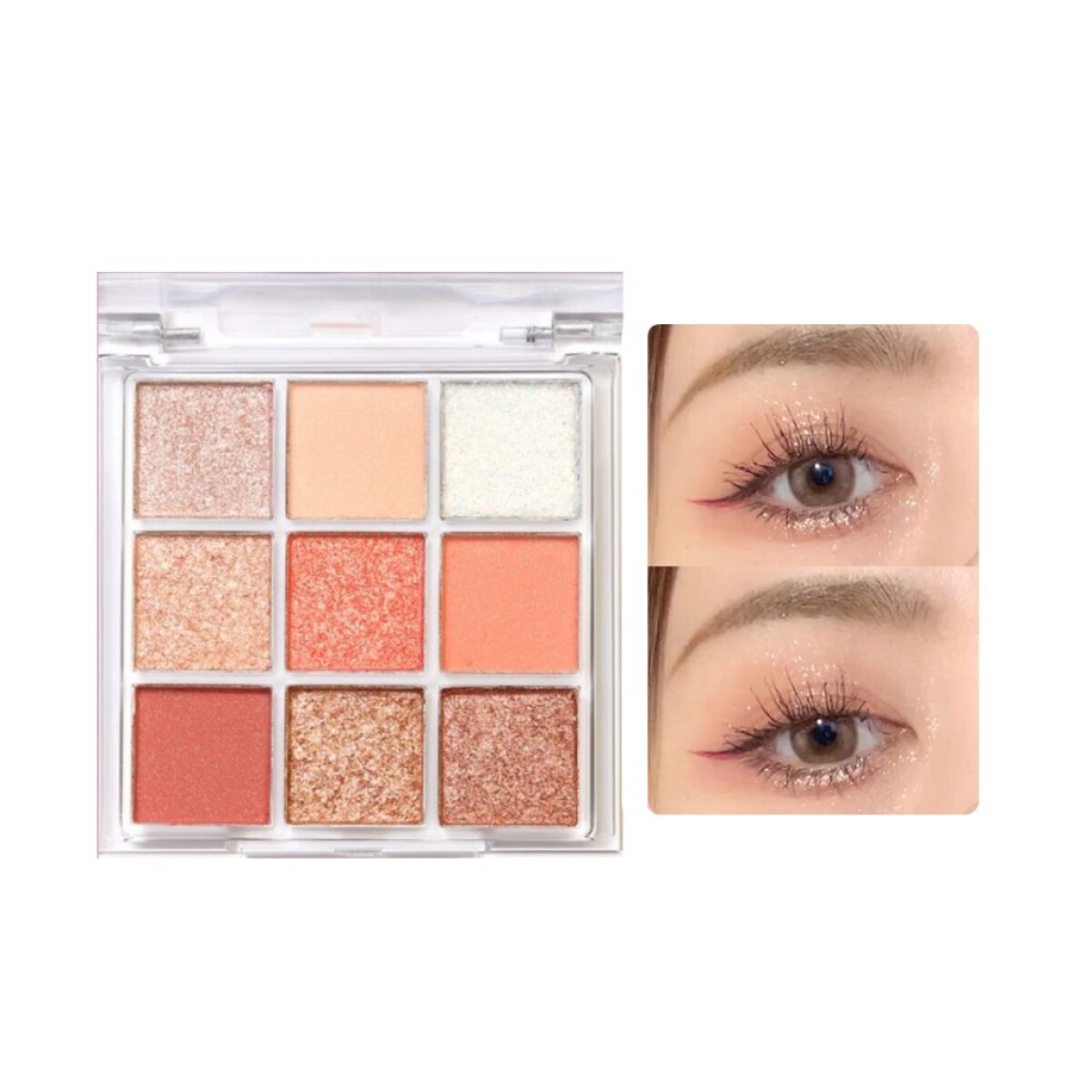 JADE Paleta de sombras e iluminadores X9 colores - Jade Paleta De Sombras E Iluminadores X9 Colores 