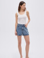 Short Balvik Azul Grisaceo