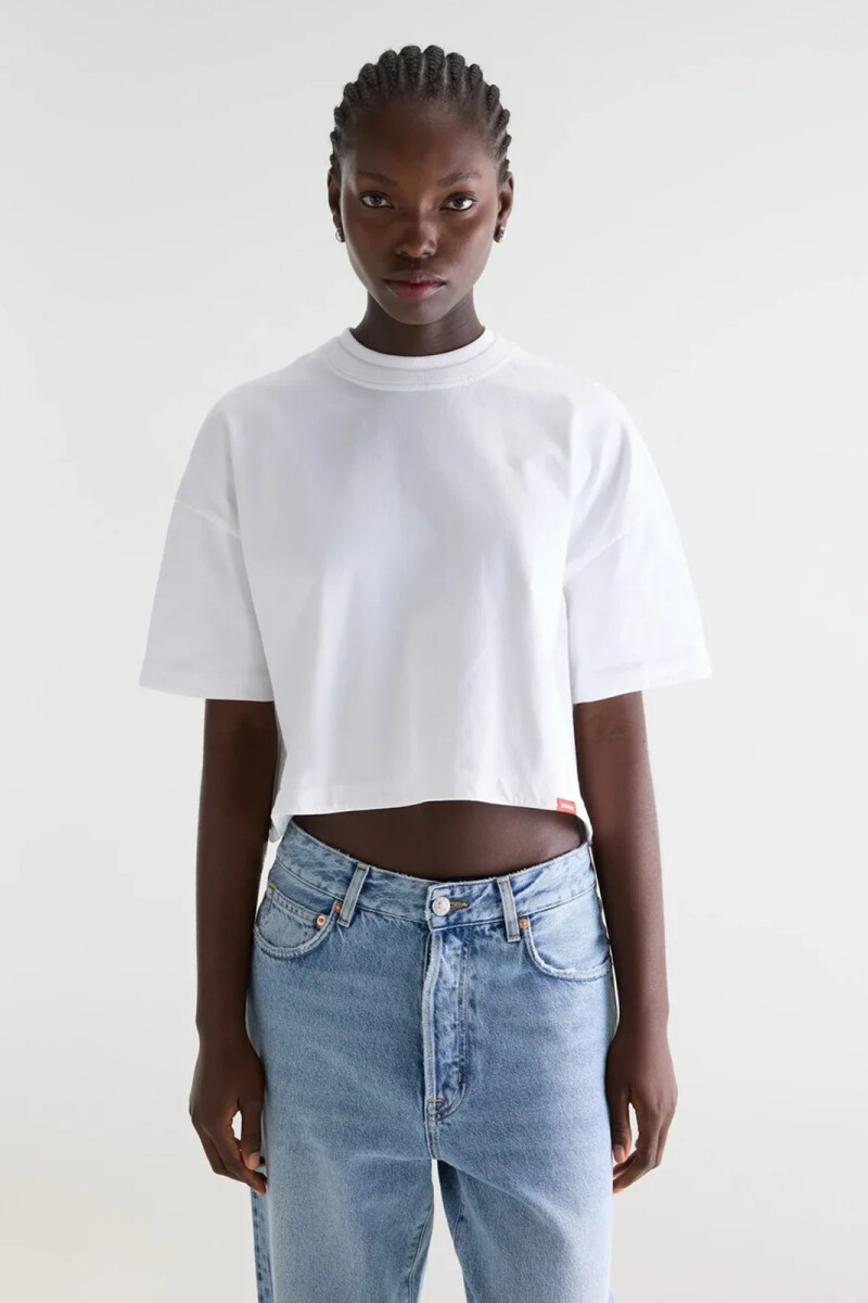 REMERA FAN Blanco
