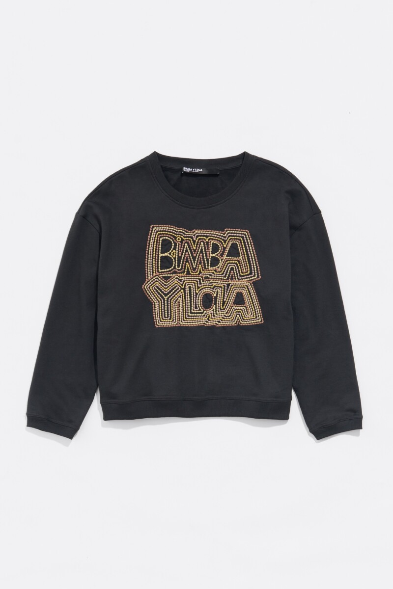 SUDADERA Negro