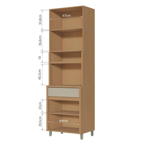 Alacena Condessa Marron/Gris