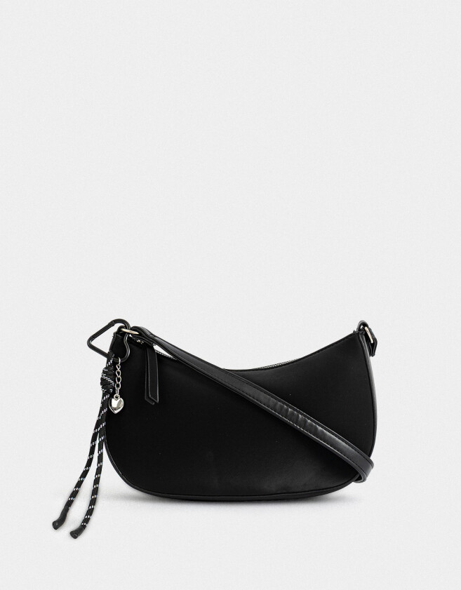 Bandoleras Bandolera Con Charms - Negro