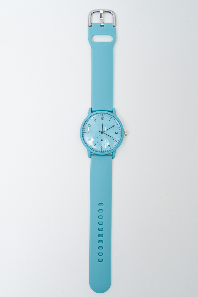 Reloj Jazmin - Celeste 