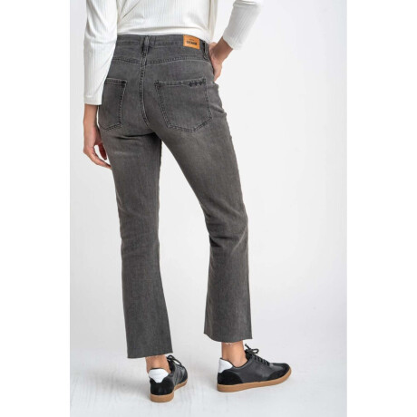 Flare Mamá Denim Gris
