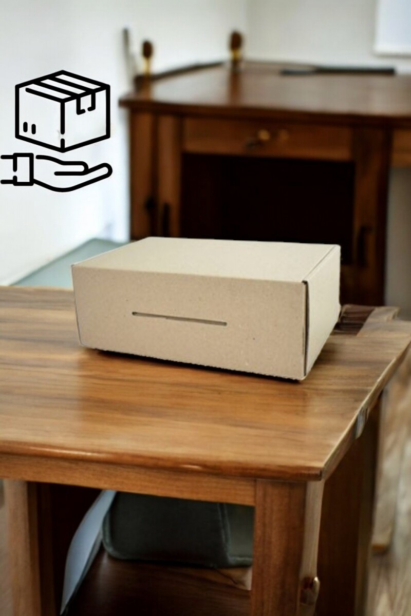 Caja aleta simple 17x28x10 cm - MADERA 