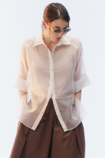 CAMISA ATENEA Crudo