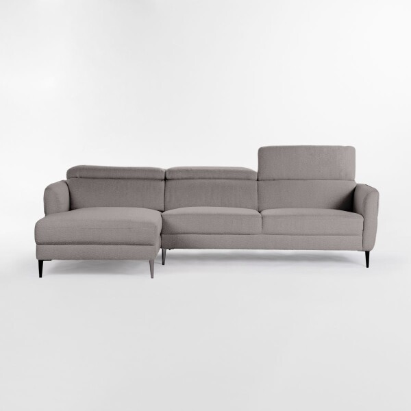 Sofá con chaise MOOVE GRIS - IZQUIERDO