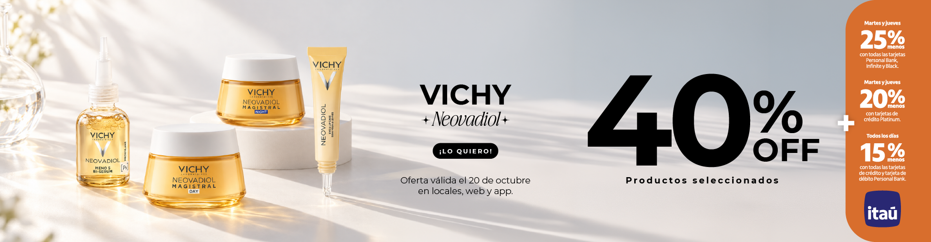 Vichy neovadiol 40%