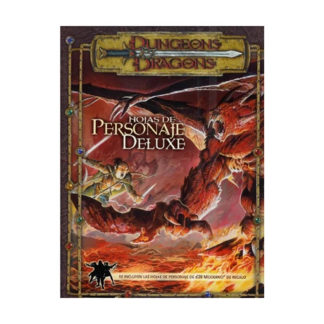 D&D Hojas de personajes deluxe 3.5 edicion D&D Hojas de personajes deluxe 3.5 edicion