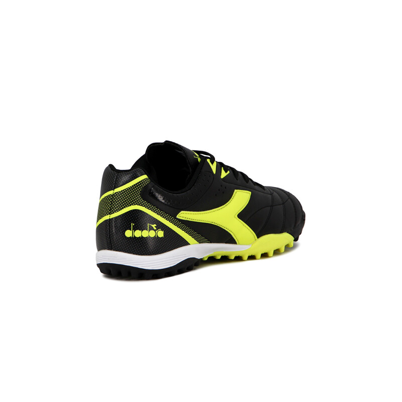 Diadora Futbol Tifosi TF Junior - Negro-Amarillo Fluor Negro-Amarillo Fluo