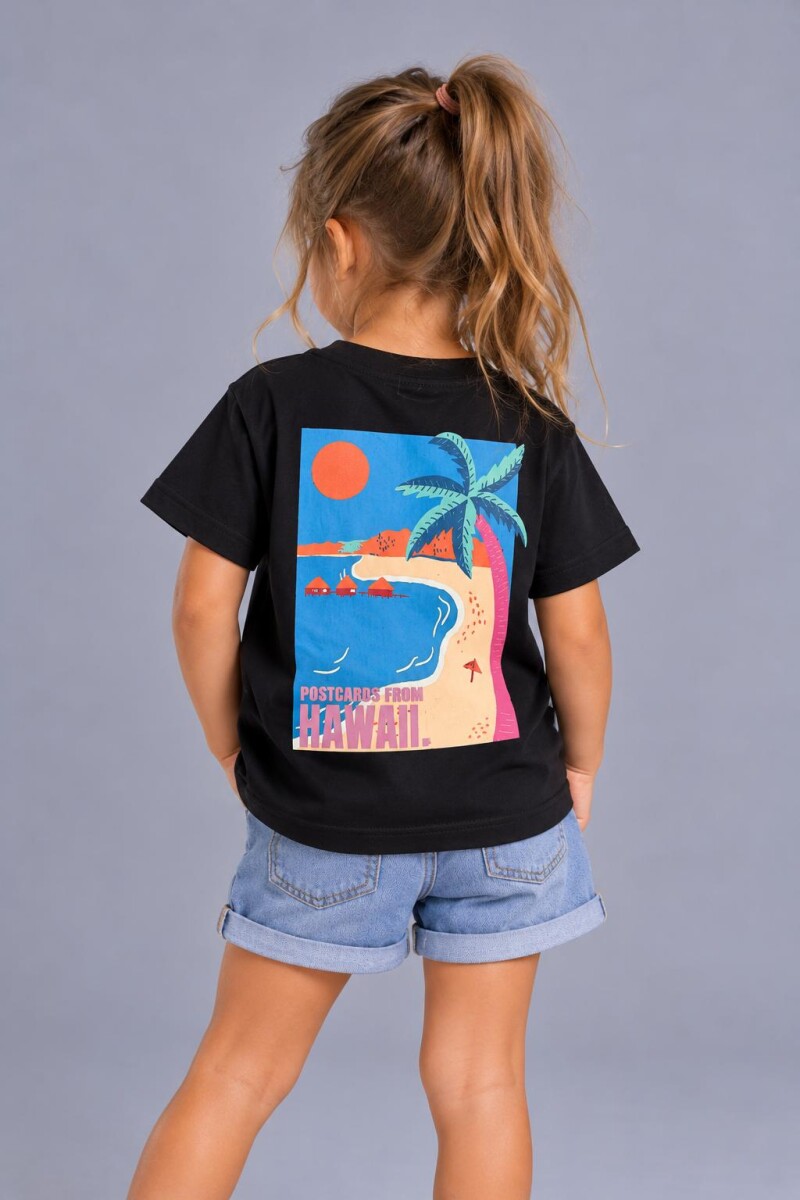 T-SHIRT N.SAILS 4227 M.C BEBE - NEGRO 