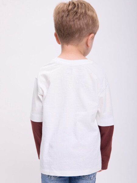 Remera manga larga Gris Claro
