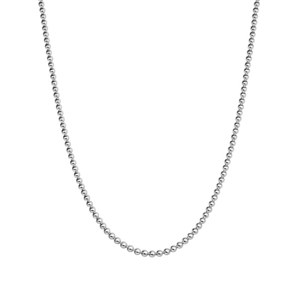 Cadena Bolitas - Plata 925 - Sin Piedra - CD3429 sinpiedra