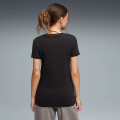 Remera de Mujer Puma Ess Centered Cat Logo Tee Negro