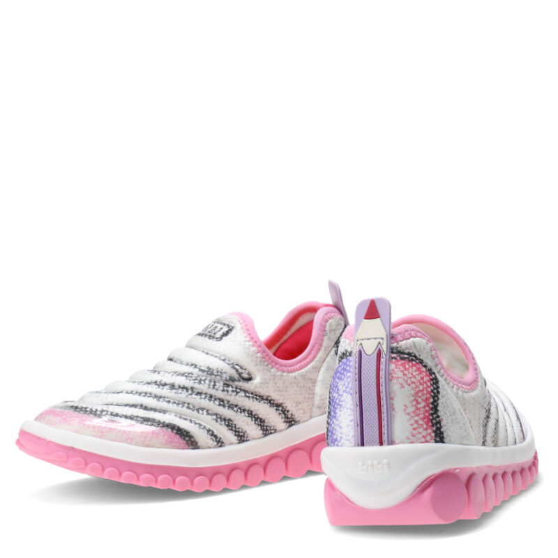 Championes Infantiles Bibi Roller 2.0 Gris - Rosa