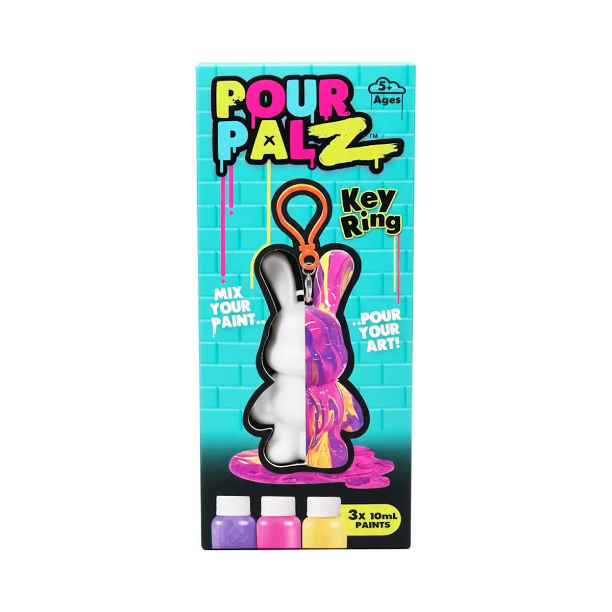 Pour Palz Llavero Conejo - Fucsia 