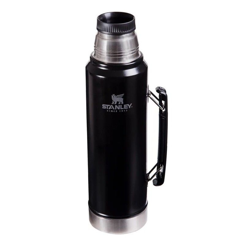 Termo Stanley Classic 950 Ml Acero Inoxidable Color Negro Termo Stanley Classic 950 Ml Acero Inoxidable Color Negro