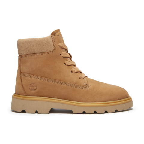 Botas 6 Inch Lace Up Mujer Medium Brown Nubuck