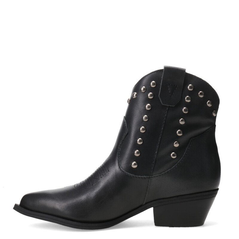 Bota de Mujer Bottero caña baja con tachas 347709 Negro