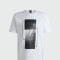 BOSS Camiseta de Algodón Interlock con Arte Estacional Blanco